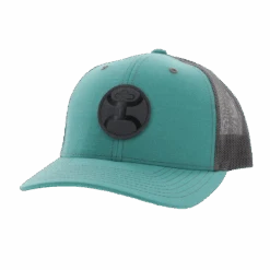 Hooey Men's Blush 6-panel Teal & Grey Trucker Cap 2205T-TLGY