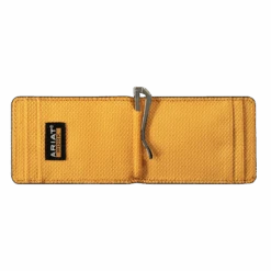 Ariat Men's Grey Bifold Work Moneyclip Wallet A3402706 -Wildwest Boot Store A3402706 2 1