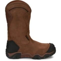 Chippewa Men's Cross Terrain 12" Brown Waterproof Nano Composite Toe Boots AE5023 -Wildwest Boot Store AE5023 004