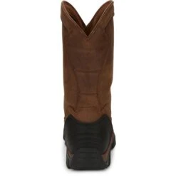 Chippewa Men's Cross Terrain 12" Brown Waterproof Nano Composite Toe Boots AE5023 -Wildwest Boot Store AE5023 006