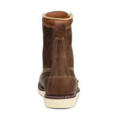 Carolina® Men's Dark Brown Domestic Moc Toe Wedge Work Boots CA8012 9 Carolina® Men's Dark Brown Domestic Moc Toe Wedge Work Boots CA8012 -Wildwest Boot Store CA8012c