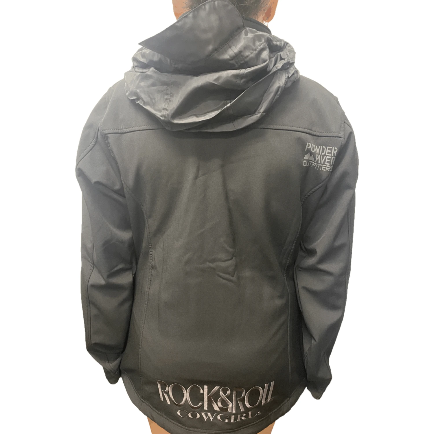 Powder River® Ladies Performance Softshell Black Jacket 52-9645-01 2 Powder River® Ladies Performance Softshell Black Jacket 52-9645-01 - Image 2