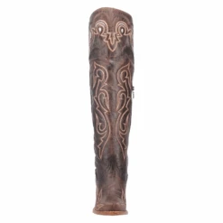 Dan Post® Ladies Kommotion Chocolate Snip Toe Tall Leather Boot DP4342 -Wildwest Boot Store DP4342 6