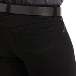 Ariat® Men's M7 Slim Legacy Straight Black Jeans 10037890 -Wildwest Boot Store F21 WEST MNS 10037890 detail03