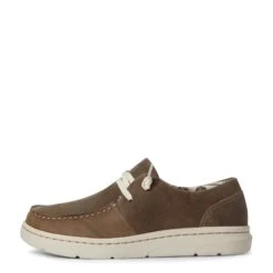 Ariat Ladies Hilo Brown Bomber Lace Up Shoes 10038484 -Wildwest Boot Store F21 WMS WEST 10038484 side