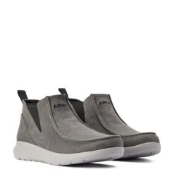 Ariat Men's Hilo Midway Charcoal Grey Slip On Shoes 10042397 -Wildwest Boot Store F22 MNS WEST 10042397 pair