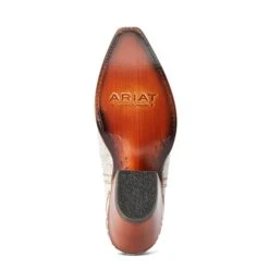 Ariat Ladies Dixon Bright Lights White Western Booties 10042453 8 Ariat Ladies Dixon Bright Lights White Western Booties 10042453 -Wildwest Boot Store F22 WMS WEST 10042453 sole