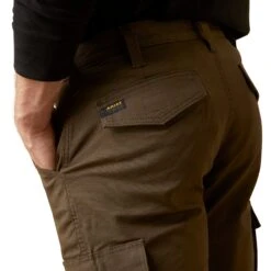 Ariat Men's Rebar M4 Made Tough Wren Straight Leg Cargo Pant 10045377 11 Ariat Men's Rebar M4 Made Tough Wren Straight Leg Cargo Pant 10045377 -Wildwest Boot Store F23 MNS WORK 10045377 detail03