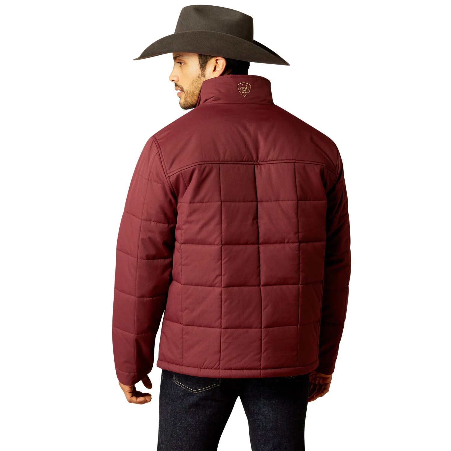 Ariat Men's Crius Windsor Wine Insulated Jacket 10052868 2 Ariat Men's Crius Windsor Wine Insulated Jacket 10052868 - Image 2