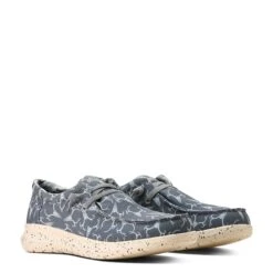 Ariat Men's Hilo Grey Deerskull Shoe 10053672 -Wildwest Boot Store F24 MNS WEST 10053672 pair