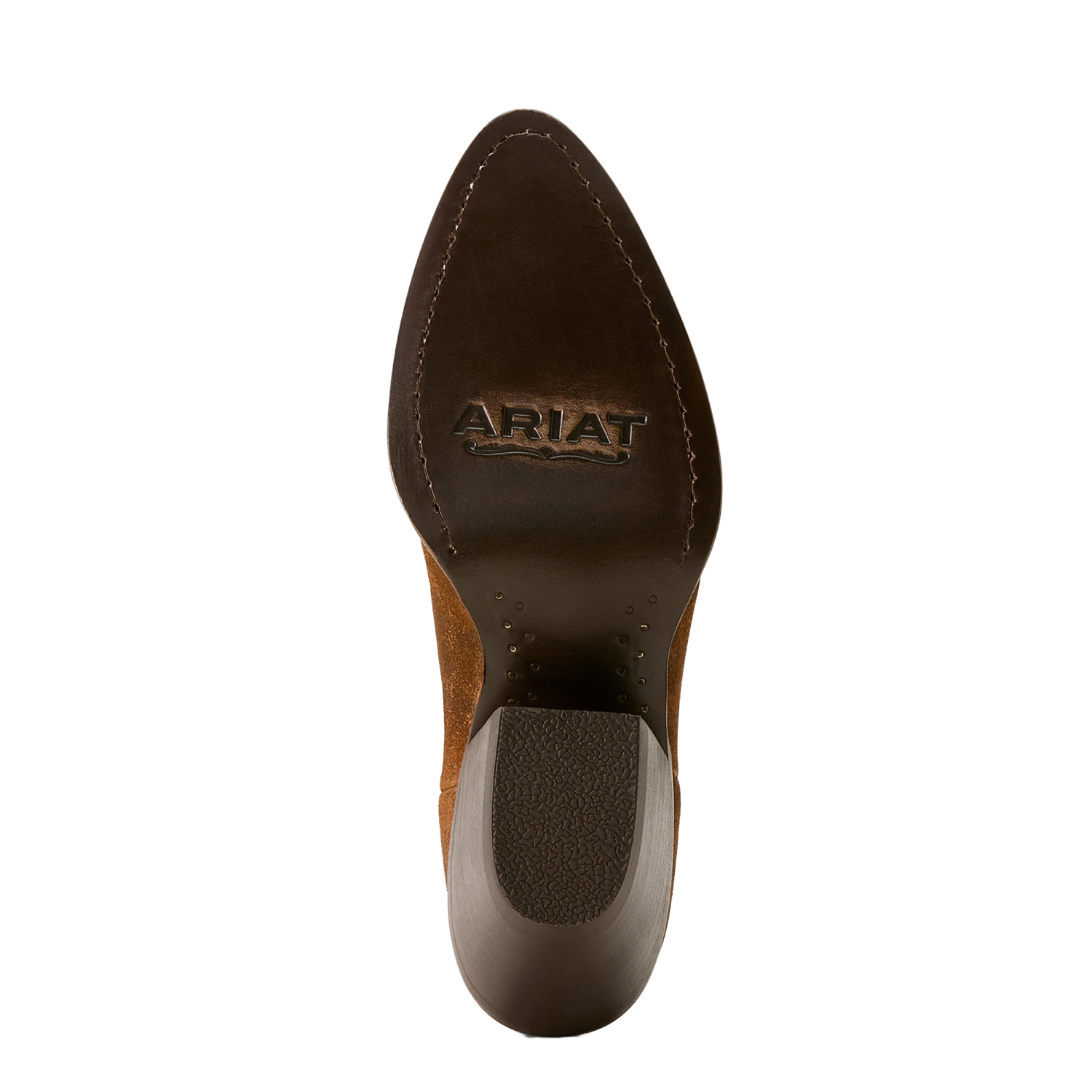 Ariat Ladies Shiloh Dark Ginger Suede Western Bootie 10053592 5 Ariat Ladies Shiloh Dark Ginger Suede Western Bootie 10053592 - Image 5