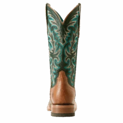 Ariat Ladies Futurity Desperado Gold Coast Brown Western Boot 10053608 -Wildwest Boot Store F24 WMS WEST 10053608 heel