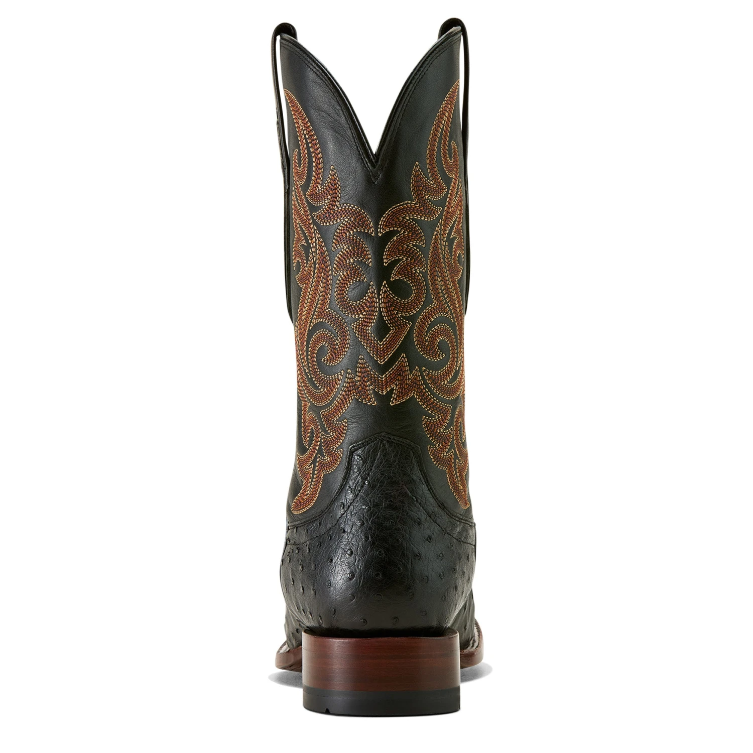 Ariat Men's Classic Cash Black Full Quill Ostrich Western Boots 10063776 4 Ariat Men's Classic Cash Black Full Quill Ostrich Western Boots 10063776 - Image 4