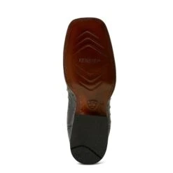 Ariat Men's Classic Cash Black Full Quill Ostrich Western Boots 10063776 13 Ariat Men's Classic Cash Black Full Quill Ostrich Western Boots 10063776 -Wildwest Boot Store F25 MNS WEST 10063776 sole