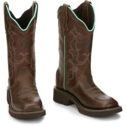 Justin Ladies Gypsy Raya Tan Boots GY2900 -Wildwest Boot Store JST 002 GY2900