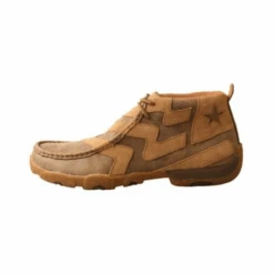 Twisted X® Men's Bomber Brown Lace Up Chukka Driving Moc MDM0089 -Wildwest Boot Store MDM0089 3