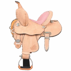 Circle Y 13" Josey Mitchell Youth Avenger Rodeo Barrel Saddle