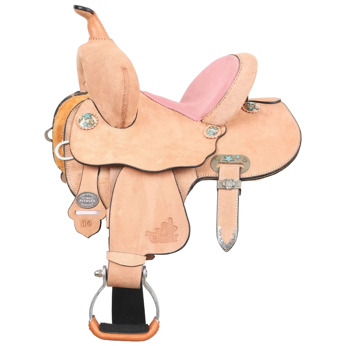 Circle Y 13" Josey Mitchell Youth Avenger Rodeo Barrel Saddle 1 Circle Y 13" Josey Mitchell Youth Avenger Rodeo Barrel Saddle