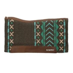 Weaver Synergy Contoured Saddle Pad 33"x 38" -Wildwest Boot Store MojaveCharcoalTurquoise 93cfad45 4be3 4cd3 b72f 8fafa61d7582