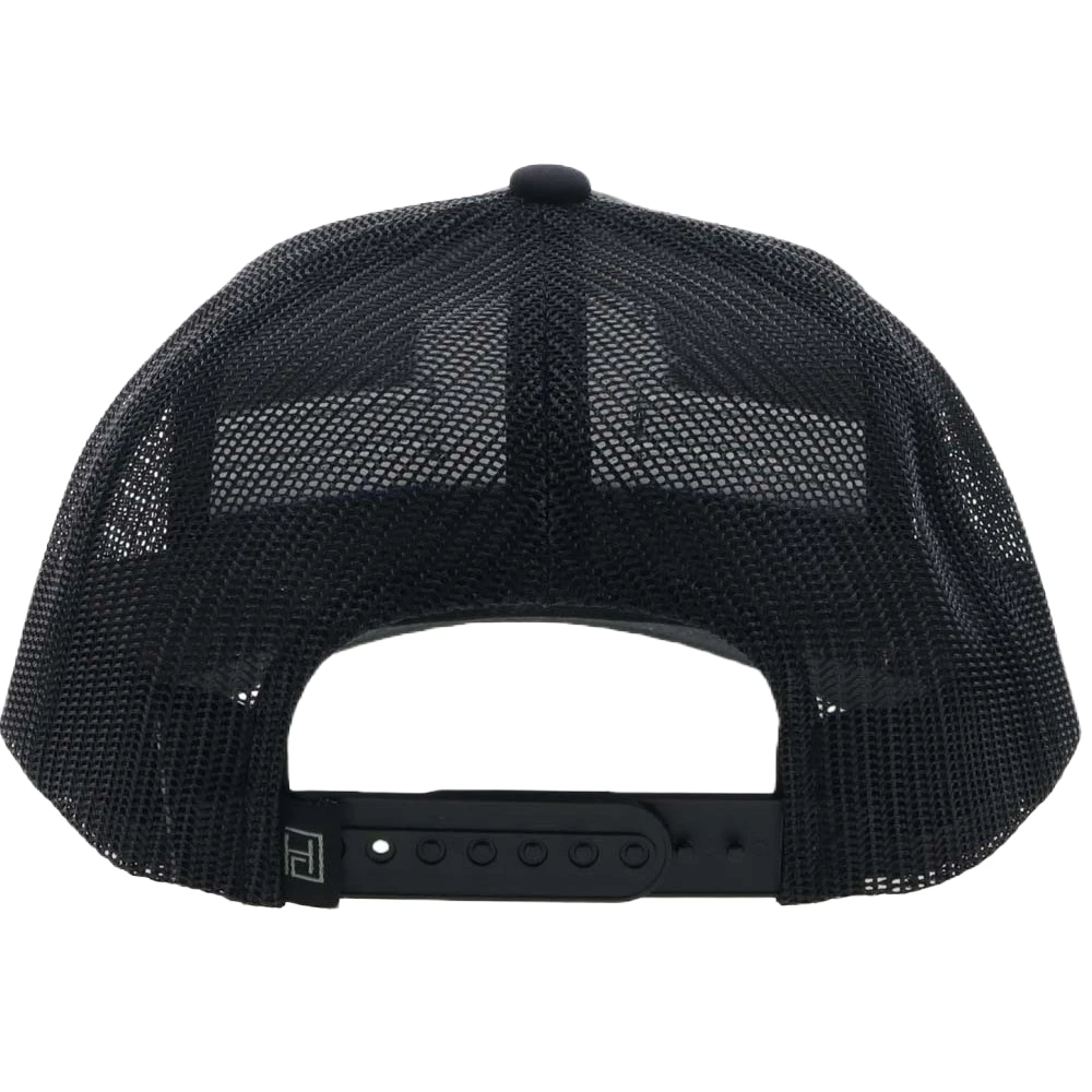 Hooey Men's Cowboy Golf All Black Trucker Cap 2245T-BK 2 Hooey Men's Cowboy Golf All Black Trucker Cap 2245T-BK - Image 2