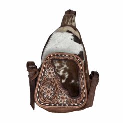 American Darling® Ladies Cowhide Sling Bag ADBG1182B