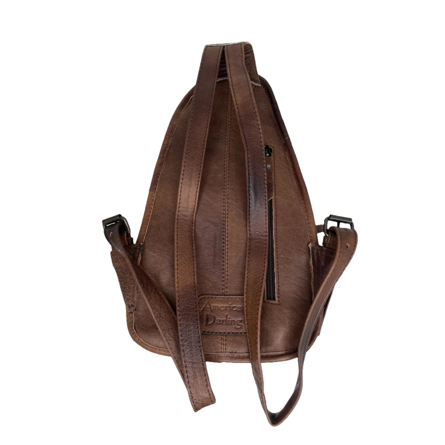 American Darling® Ladies Cowhide Sling Bag ADBG1182B 2 American Darling® Ladies Cowhide Sling Bag ADBG1182B - Image 2