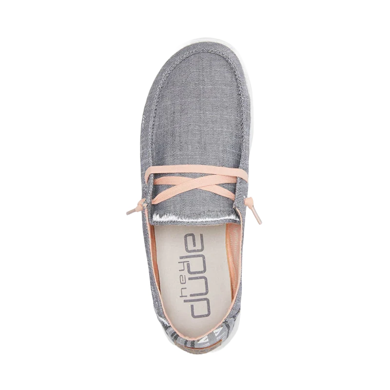 Hey Dude® Ladies Wendy Boho Grey Shoes 121413238 2 Hey Dude® Ladies Wendy Boho Grey Shoes 121413238 - Image 2