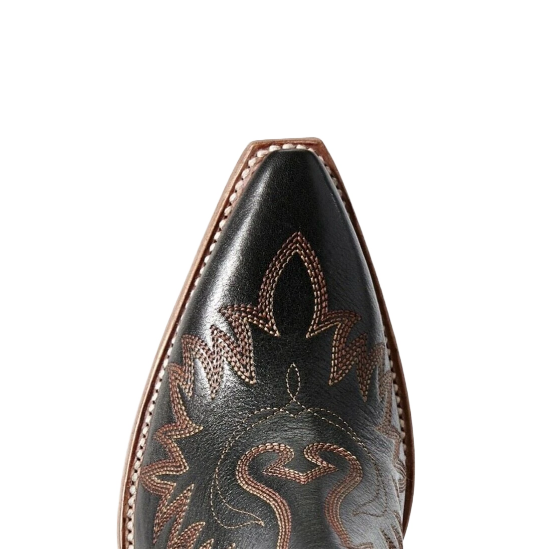 Ariat Ladies Dixon Brooklyn Black Western Ankle Boots 10029653 2 Ariat Ladies Dixon Brooklyn Black Western Ankle Boots 10029653 - Image 2