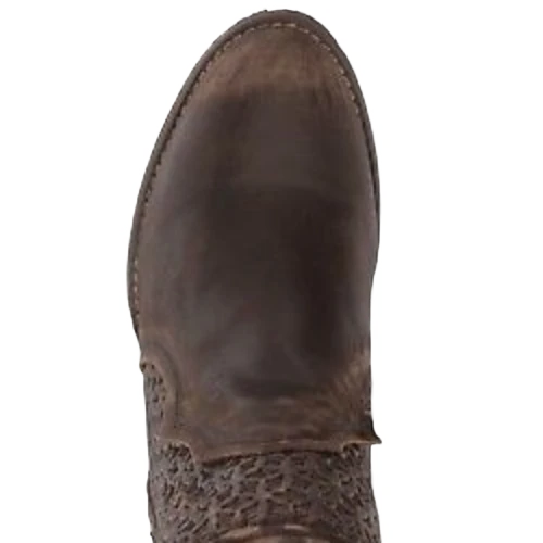Circle G By Corral Ladies Brown Cutout Shortie Boots Q5019 2 Circle G By Corral Ladies Brown Cutout Shortie Boots Q5019 - Image 2