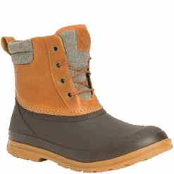Muck Boot Company Muck Men's Tan/Dark Brown Waterproof Originals Duck Lace Boots ODL-902