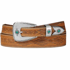 Tony Lama Ladies Brown Dakota Belt C51299