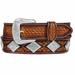 Tony Lama Men's Buscadero Brown Belt C42774