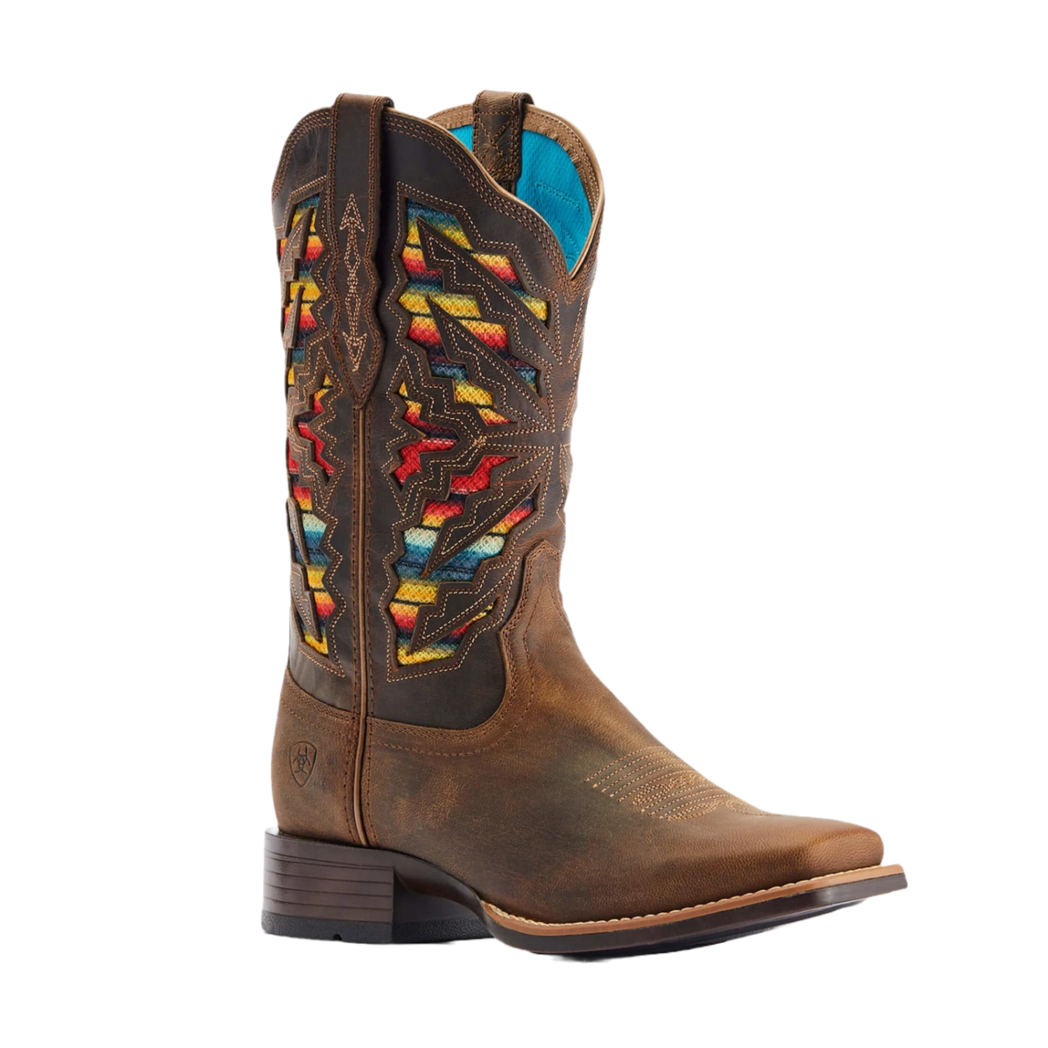 Ariat Ladies Laney VentTEK 360 Serape Inlay Brown Boots 10044444 1 Ariat Ladies Laney VentTEK 360 Serape Inlay Brown Boots 10044444
