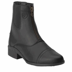 Ariat Ladies Performance Scout Paddock Black Zip-up Boots 10012741