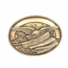 Nocona American Eagle Copper Belt Buckle 37024