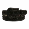 Nocona Ladies Black Studded Western Belt N3410201