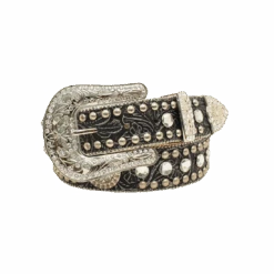 Nocona® Ladies S Silver And Black Belt N3513001