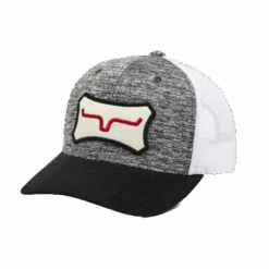 Kimes Ranch® Men's Boneyard Trucker Heather Grey Hat KR409-GRY