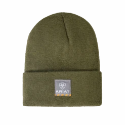 Ariat® Ladies Rebar Watch Moss Green Beanie Cap 10041430