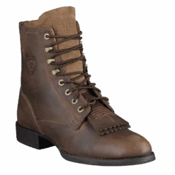 Ariat Ladies Heritage Lacer II Kiltie Distressed Brown Boot 10002147