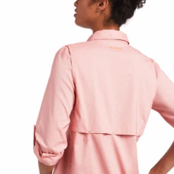 Ariat® Ladies Rebar VentTEK Summer Melon Button Down Shirt 10039481 -Wildwest Boot Store RE4