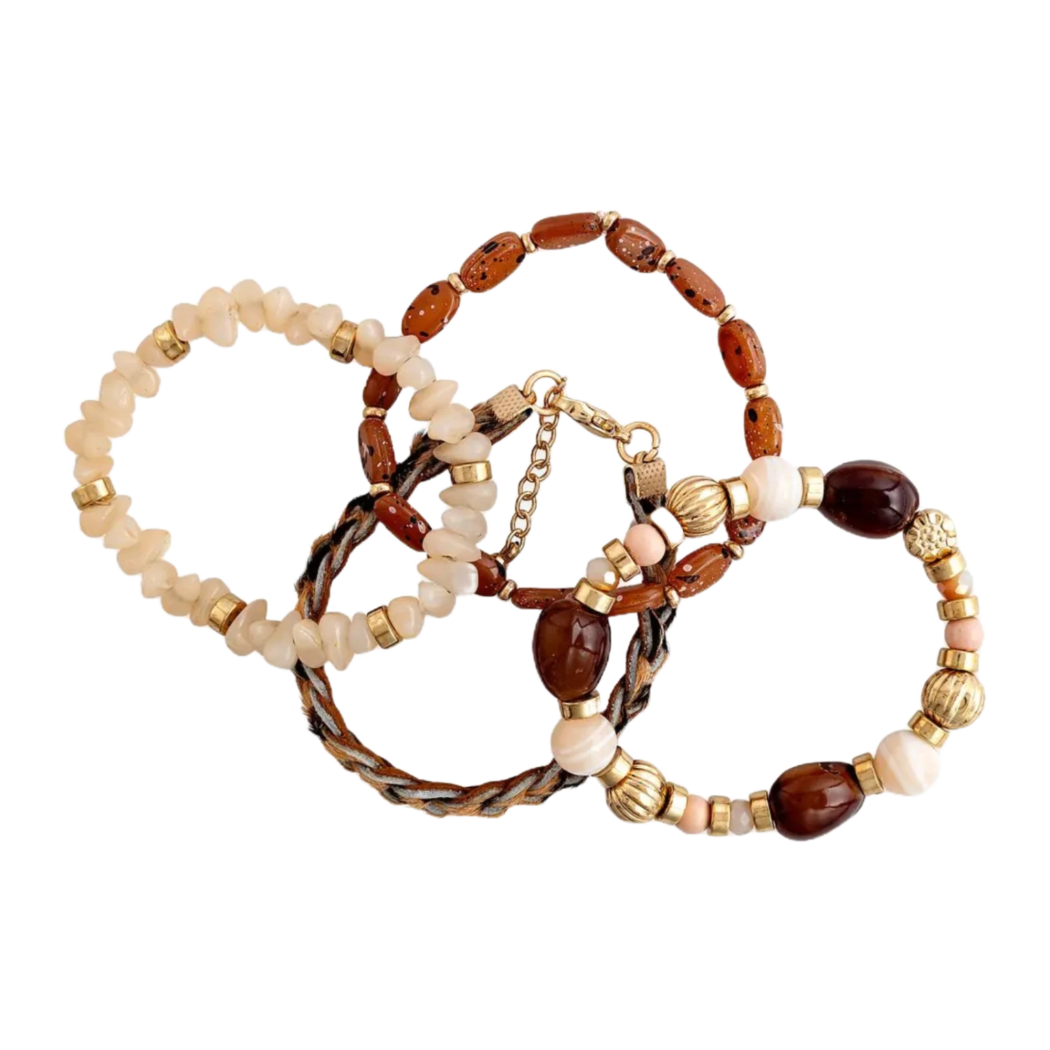 Myra Bag Ladies Devonnie Multi-Strand Beaded Bracelet S-10074 2 Myra Bag Ladies Devonnie Multi-Strand Beaded Bracelet S-10074 - Image 2