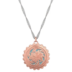 Montana Silversmiths Ladies Emma's Sunlight Rose Gold Necklace NC5836RG