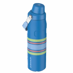 Stanley Iceflow Aerolight Azure Mesh Flip Straw 24 Oz Water Bottle 10-11283-026