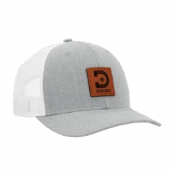 Durango Men's Graphic White & Grey Trucker Cap DAC0221