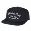 Whiskey Bent Men's The Frio Logo Black Snapback Hat FRIOBLK