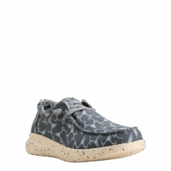 Ariat Men's Hilo Grey Deerskull Shoe 10053672