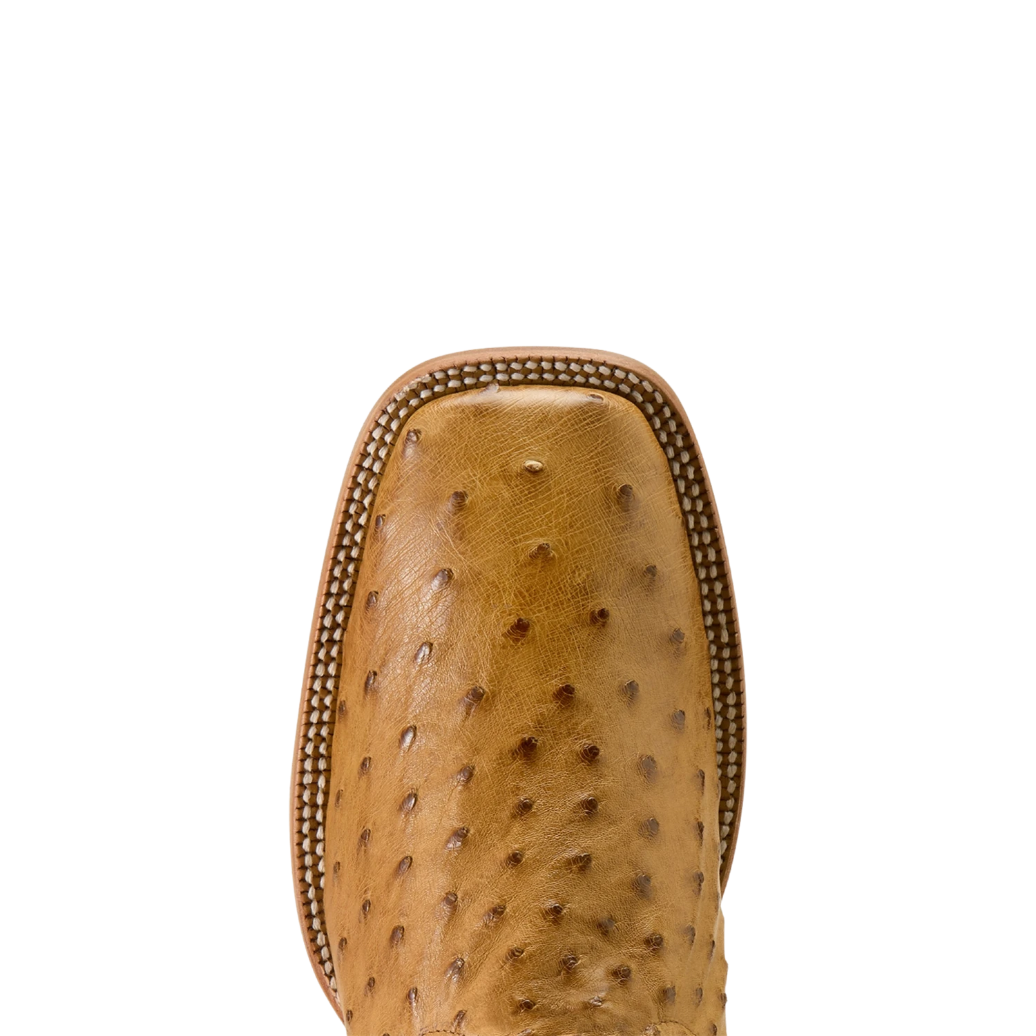 Ariat Men's Classic Cash Tan Full Quill Ostrich Western Boots 10063774 2 Ariat Men's Classic Cash Tan Full Quill Ostrich Western Boots 10063774 - Image 2