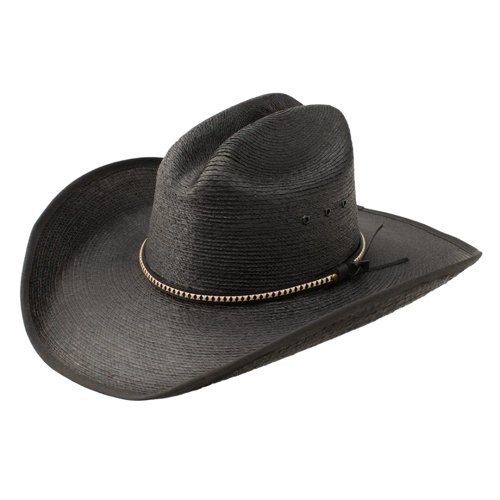 Resistol Jason Aldean Asphalt Cowboy Black Straw Hat RSASCWBJA4107 1 Resistol Jason Aldean Asphalt Cowboy Black Straw Hat RSASCWBJA4107
