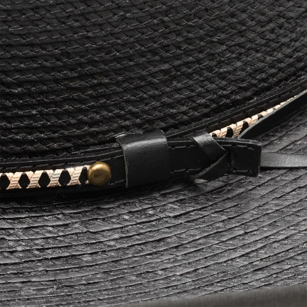 Resistol Jason Aldean Asphalt Cowboy Black Straw Hat RSASCWBJA4107 6 Resistol Jason Aldean Asphalt Cowboy Black Straw Hat RSASCWBJA4107 - Image 6